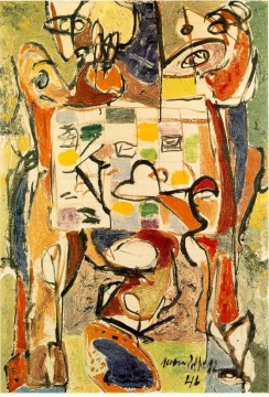 Jackson Pollock Painting - La taza de té Jackson Pollock